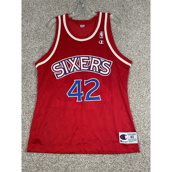 Champion Other - Vintage Champion Jerry Stackhouse Philadelphia 76ers Jersey Sz 40‎ Sixers